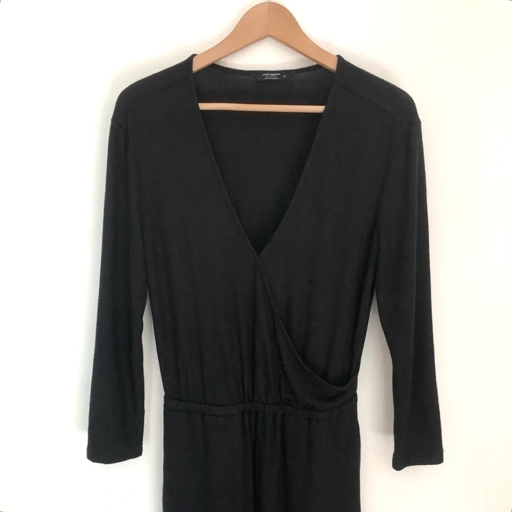 Lucky Brand Brushed Hacci Knit Jumpsuit